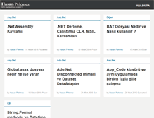 Tablet Screenshot of hasanpekmez.com
